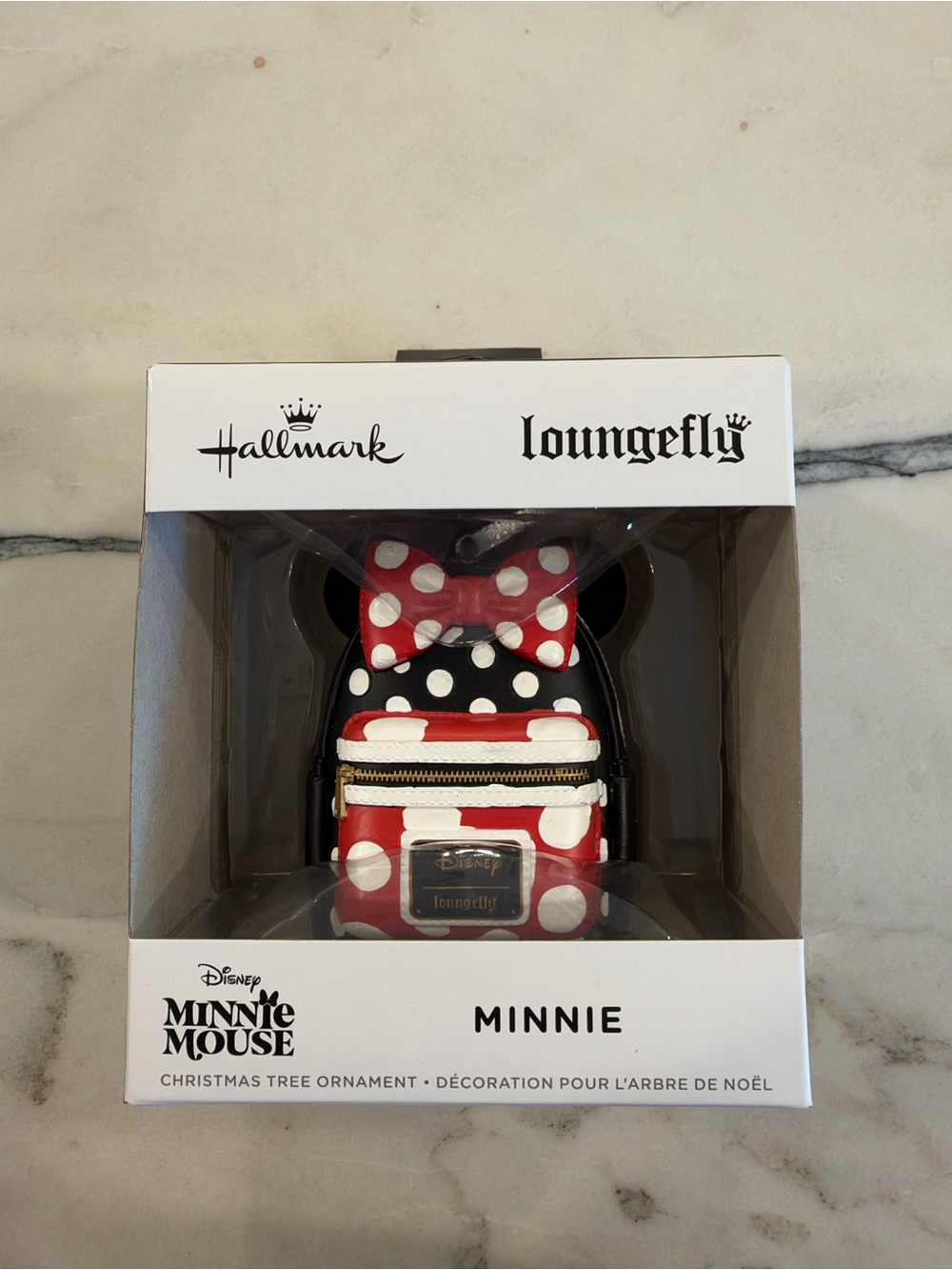 Loungefly Disney Minnie Mouse Backpack Hallmark Ornament